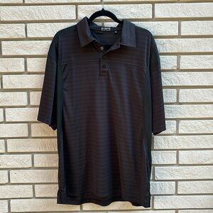 Mike Weir Black Performance Golf Shirt XL